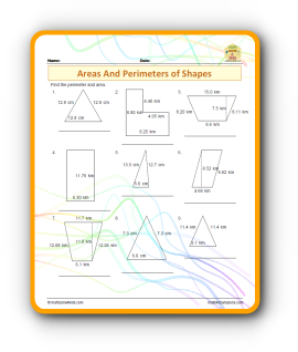 area of composite figures worksheet thumbnail