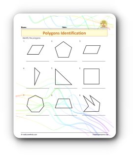 identify and classify polygons worksheet thumb