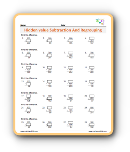 How subtract a 3 digit number using regrouping thumbnail